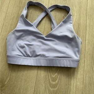 Lululemon Athletica Cross-Back Sports Bra - Light purple